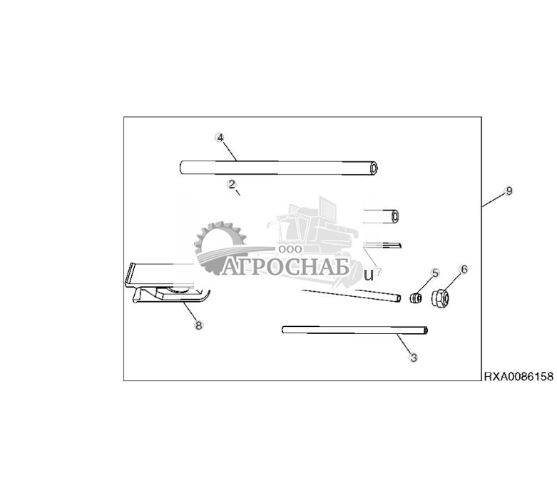 КОМПЛЕКТ СИДЕНЬЯ (ВОЗДУХОПРОВОД) - ST88638 507.jpg